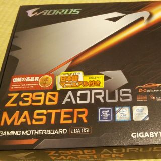 エイスース(ASUS)のZ390 AORUS Master(PCパーツ)