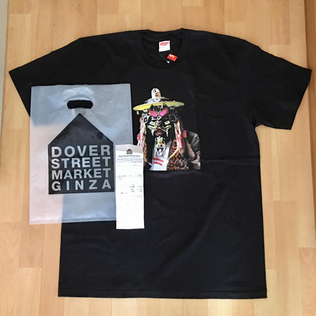 Supreme(シュプリーム)の黒 Lサイズ 20SS Supreme Rammellzee Tee BLACK メンズのトップス(Tシャツ/カットソー(半袖/袖なし))の商品写真