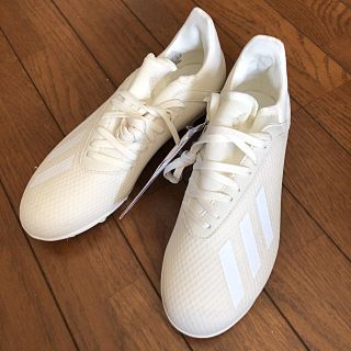 アディダス(adidas)のアディダス エックス 18.3-ジャパン HG/AG J 23.5(シューズ)