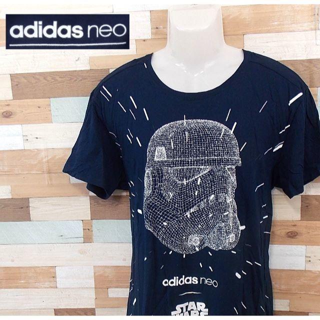 adidas(アディダス)の【adidas NEO】 美品 アディダス スターウォーズ 半袖Tシャツ L メンズのトップス(Tシャツ/カットソー(半袖/袖なし))の商品写真