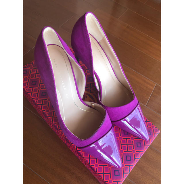 ZARA(ザラ)のZARA ピンク　パンプス レディースの靴/シューズ(ハイヒール/パンプス)の商品写真