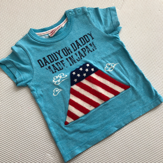 daddy oh daddy(ダディオーダディー)の富士山Tシャツ　90 キッズ/ベビー/マタニティのキッズ服男の子用(90cm~)(Tシャツ/カットソー)の商品写真