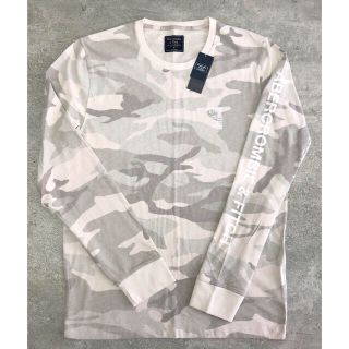 アバクロンビーアンドフィッチ(Abercrombie&Fitch)の*新品*アバクロ ロンT 迷彩 メンズM(Tシャツ/カットソー(七分/長袖))