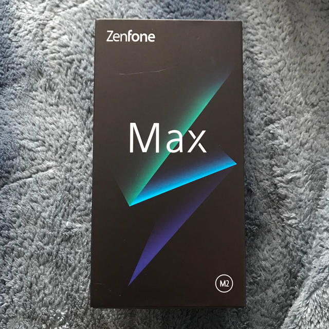 スマートフォン/携帯電話zenfone max m2 ミッドナイトブラック simフリー