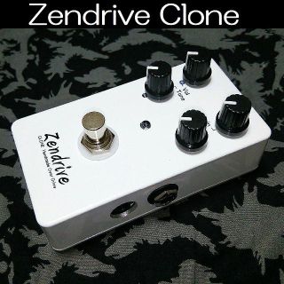 Zendrive Clone【赤】 (電池OK) ハンドメイドクローン(エフェクター)