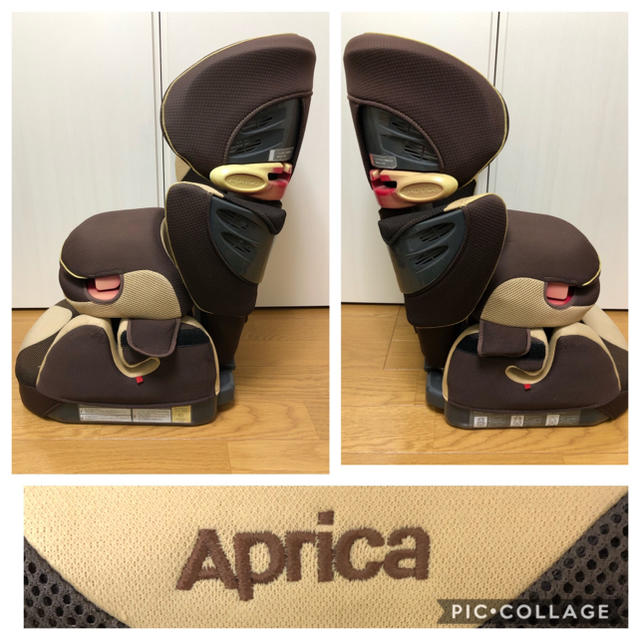 Aprica(アップリカ)のAprica チャイルドシート　9kg～36kgまで キッズ/ベビー/マタニティの外出/移動用品(自動車用チャイルドシート本体)の商品写真