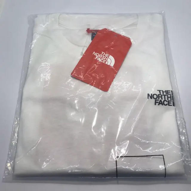 THE NORTH FACE(ザノースフェイス)のノースフェイス Tシャツ レッド ボックス 白 メンズのトップス(Tシャツ/カットソー(半袖/袖なし))の商品写真