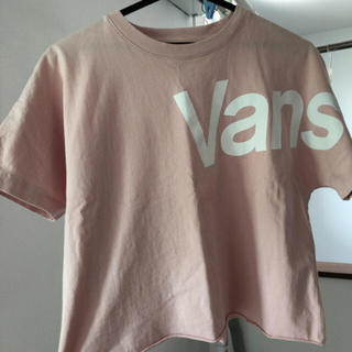 ヴァンズ(VANS)のVANS ショート丈Tシャツ(Tシャツ(半袖/袖なし))