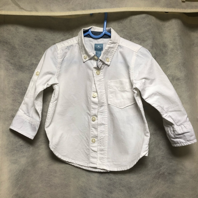 babyGAP(ベビーギャップ)のbaby GAP ワイシャツ 美品 キッズ/ベビー/マタニティのベビー服(~85cm)(シャツ/カットソー)の商品写真