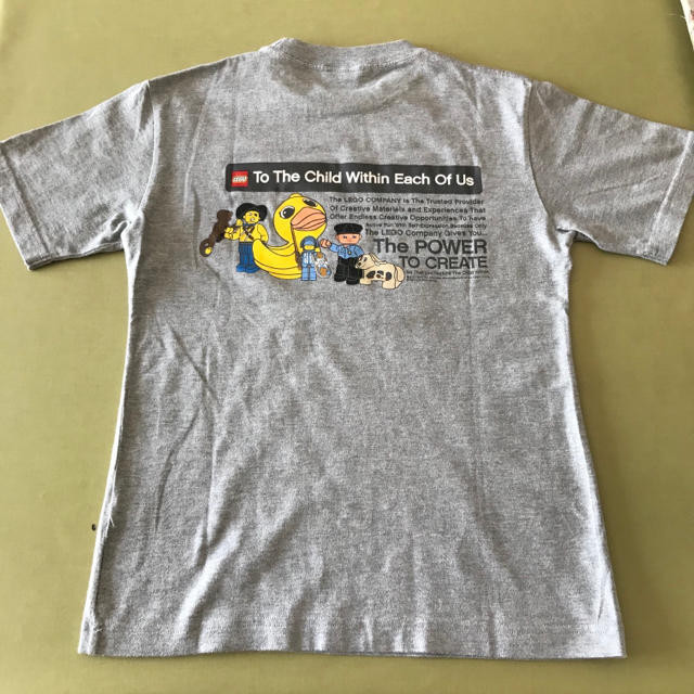 Lego(レゴ)のレゴTシャツ(グレー) XSサイズ キッズ/ベビー/マタニティのキッズ服男の子用(90cm~)(Tシャツ/カットソー)の商品写真