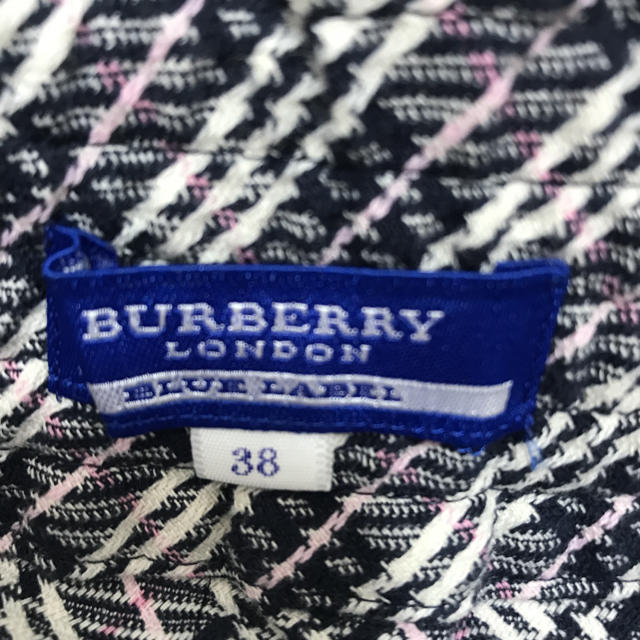 BURBERRY BLUE LABEL(バーバリーブルーレーベル)の超美品 バーバリーブルーレーベル サロペット レディースのパンツ(サロペット/オーバーオール)の商品写真