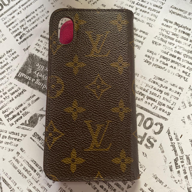 LOUIS VUITTON - iPhoneX LV ルイヴィトン ケース フォリオ LOUIS VUITTONの通販