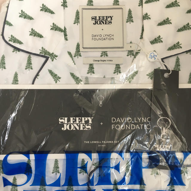 JACK SPADE(ジャックスペード)のSleepy Jones David Lynch パジャマ　セットアップ メンズのメンズ その他(その他)の商品写真