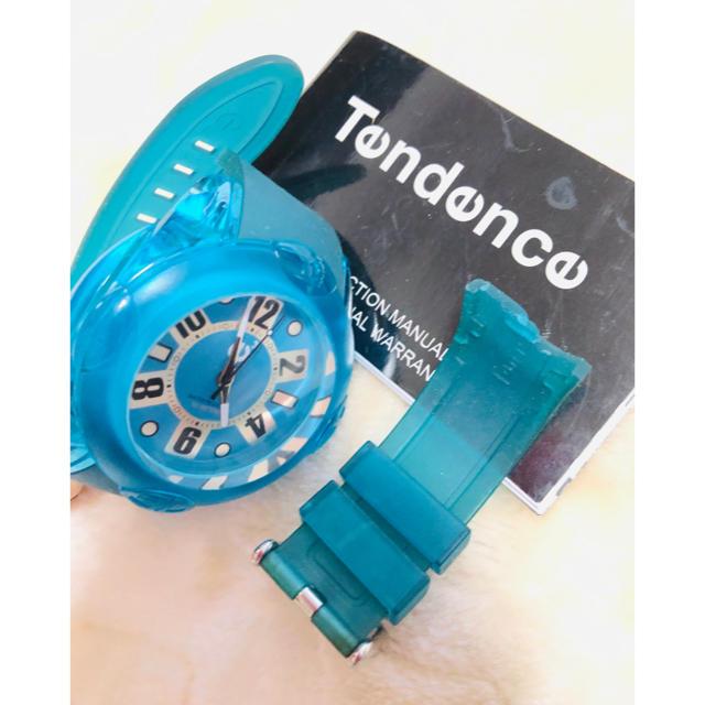 Tendence(テンデンス)のテンデンス　クリアカラー　ブルー メンズの時計(腕時計(アナログ))の商品写真