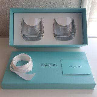 ティファニー(Tiffany & Co.)のティファニー カデンツ ペア グラス 新品(グラス/カップ)
