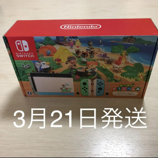 ゲームソフト/ゲーム機本体れどうぶつの森 Nintendo Switch 本体同梱版 セット