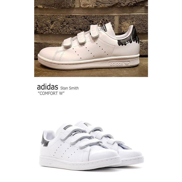 adidas(アディダス)の【お値下げ 】アディダスSTAN SMITH ベルクロ BY2975 23cm レディースの靴/シューズ(スニーカー)の商品写真