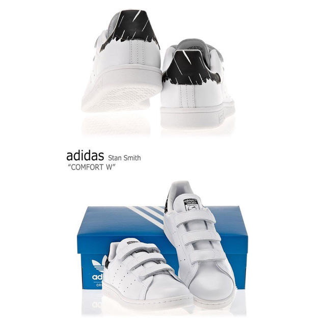 adidas(アディダス)の【お値下げ 】アディダスSTAN SMITH ベルクロ BY2975 23cm レディースの靴/シューズ(スニーカー)の商品写真