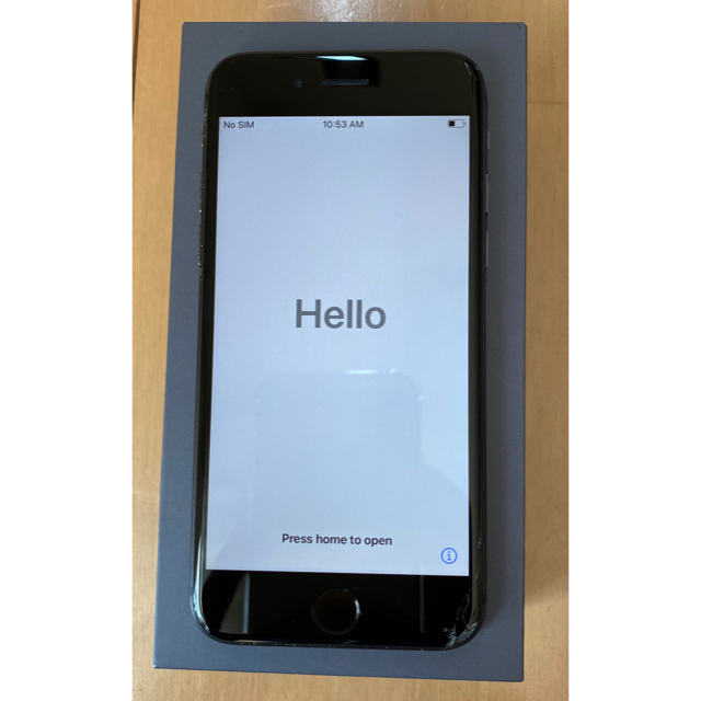 iPhone8 64G  スペースグレイ SIMロック解除済み