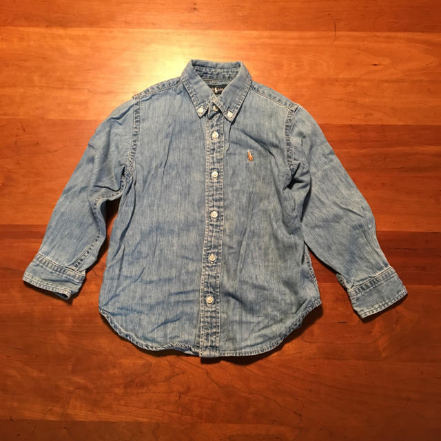 Ralph Lauren(ラルフローレン)のラルフローレンデニム110 キッズ/ベビー/マタニティのキッズ服男の子用(90cm~)(ブラウス)の商品写真