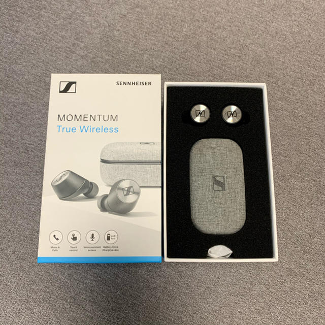 新着 SENNHEISER - MOMENTUM True Wireless 保証付き ヘッドフォン/イヤフォン