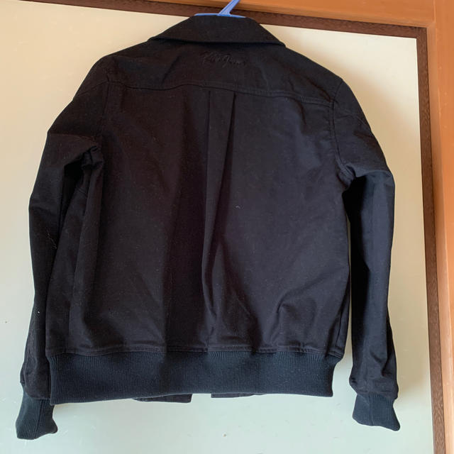 GU(ジーユー)のGU  ブラックデニム　ジャンバー レディースのジャケット/アウター(Gジャン/デニムジャケット)の商品写真