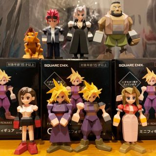 スクウェアエニックス(SQUARE ENIX)のG賞コンプリートセット FF7リメイク発売記念くじ(ゲームキャラクター)