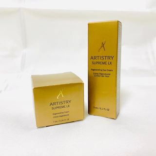 アムウェイ(Amway)の【新品】アーティストリー　シュプリームLXクリーム&アイクリーム(ミニ) セット(フェイスクリーム)