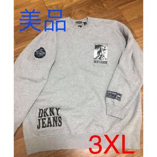 ダナキャランニューヨーク(DKNY)のDKNY JEANS スウェット トレーナー ビッグシルエット 90s 3XL(スウェット)