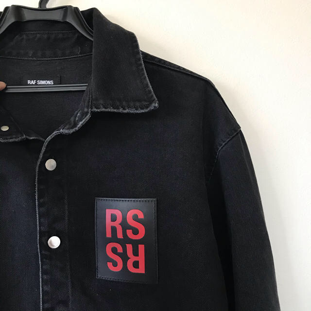 RAF SIMONS ラフシモンズ デニムシャツ ブラック RAF SIMONS ラフシモンズ デニムシャツ ブラック