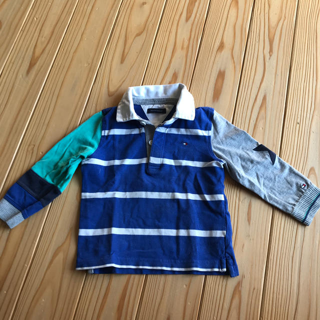 TOMMY HILFIGER(トミーヒルフィガー)のTommy ラガーシャツ キッズ/ベビー/マタニティのキッズ服男の子用(90cm~)(Tシャツ/カットソー)の商品写真