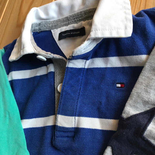 TOMMY HILFIGER(トミーヒルフィガー)のTommy ラガーシャツ キッズ/ベビー/マタニティのキッズ服男の子用(90cm~)(Tシャツ/カットソー)の商品写真