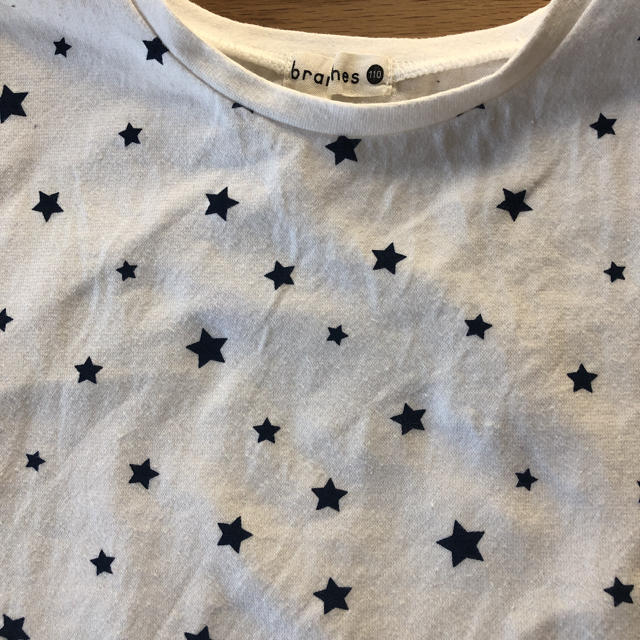 Branshes(ブランシェス)のブランシェス 星のTシャツ 110cm キッズ/ベビー/マタニティのキッズ服女の子用(90cm~)(Tシャツ/カットソー)の商品写真