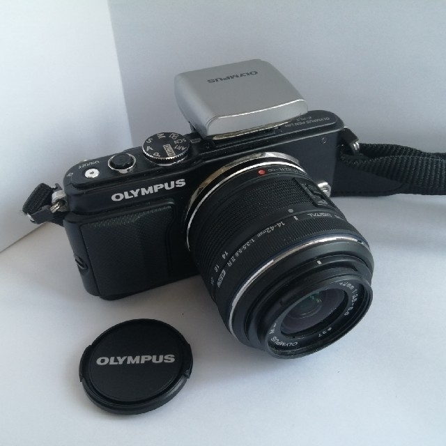 ◆ほぼ新品◆ オリンパス OLYMPUS E-PL5 レンズキット シルバー