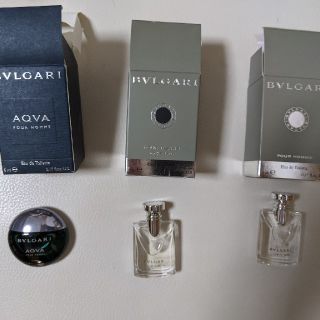 ブルガリ(BVLGARI)のブルガリ　香水×3個　0.17fl.oz(香水(男性用))