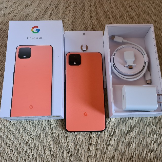 美品 Google Pixel 4 XL オレンジ 64GB SIMフリー