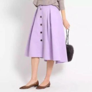 ドレステリア(DRESSTERIOR)のドレステリア　パープル　スカート(ロングスカート)