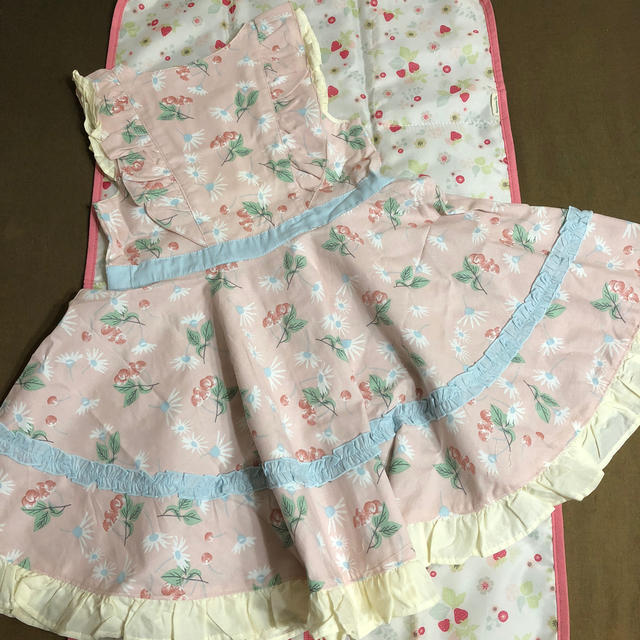 Souris(スーリー)の未使用  souris  JSK  120 キッズ/ベビー/マタニティのキッズ服女の子用(90cm~)(ワンピース)の商品写真