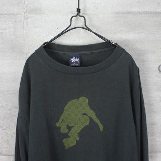 ステューシー(STUSSY)のUSA 古着 ステューシー 90's USA製 ビッグシルエット ロンt(Tシャツ/カットソー(七分/長袖))