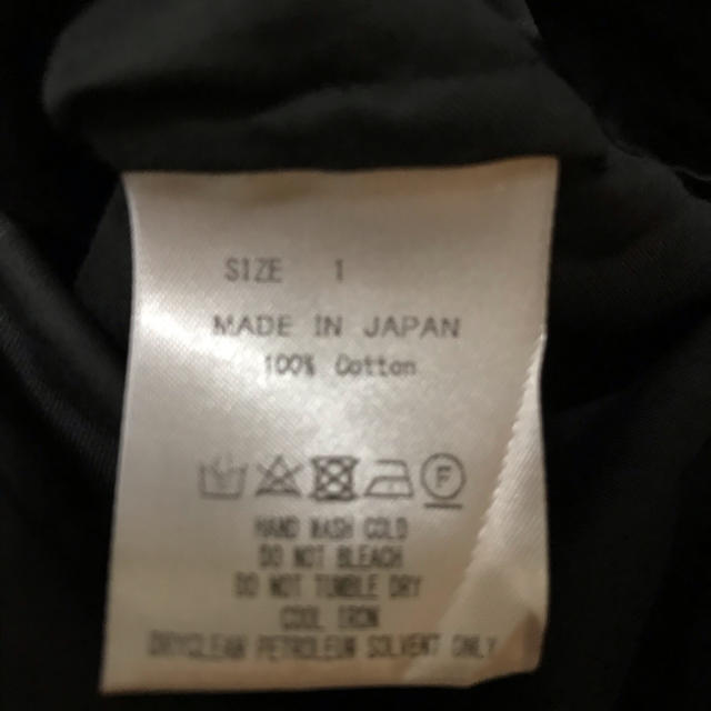 MARKAWEAR(マーカウェア)のかずき様専用　markaware 19ss オープンカラーシャツ　黒 メンズのトップス(シャツ)の商品写真