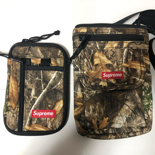 supreme shoulder bag zip pouch セット　19aw