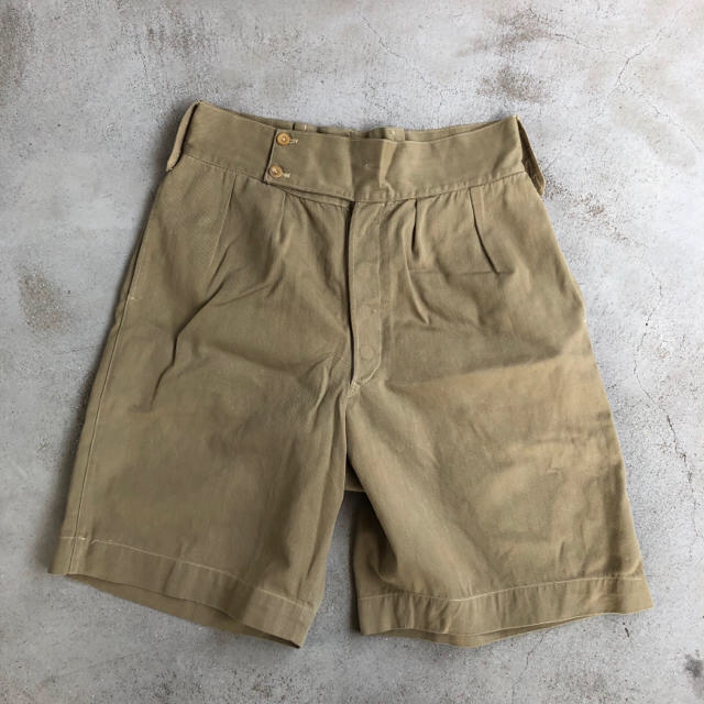40s Britsharmy khaki drill gurkha shorts