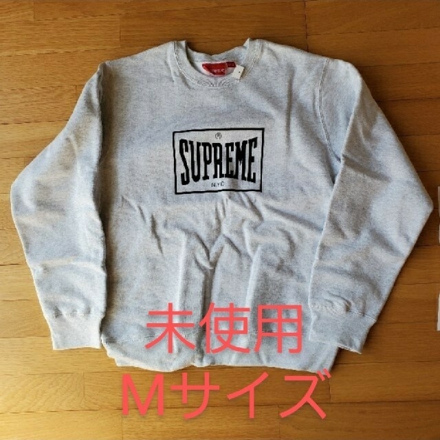 Supreme Warm Up Crewneck　Woven Label