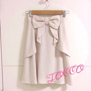 トッコ(tocco)の【タグ付】トッコクローゼット♡リボンスカート(ひざ丈スカート)