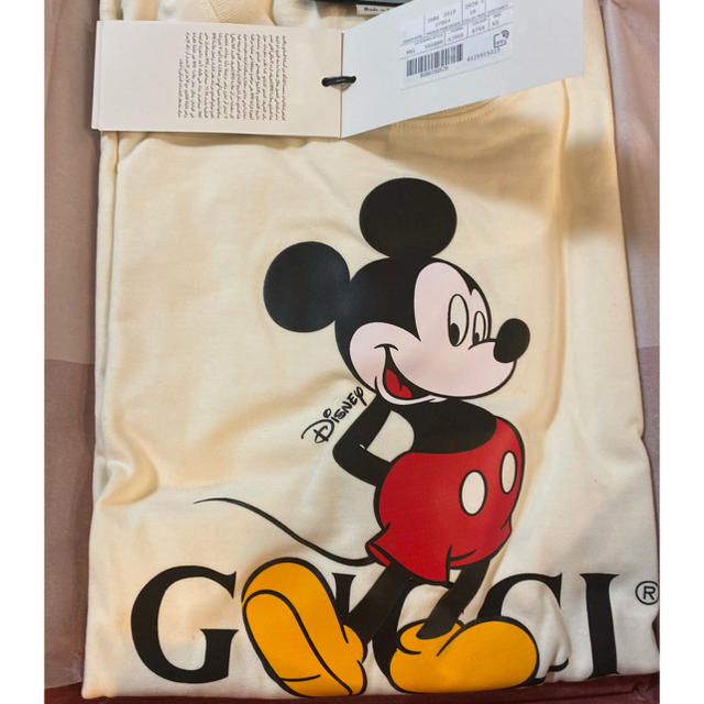 Gucci(グッチ)のGG lover様専用最終値下げ！【新品・未使用】GUCCI ミッキーコラボ　 レディースのトップス(Tシャツ(半袖/袖なし))の商品写真