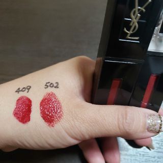 イヴサンローランボーテ(Yves Saint Laurent Beaute)のルージュピュールクチュールヴェルニ(口紅)