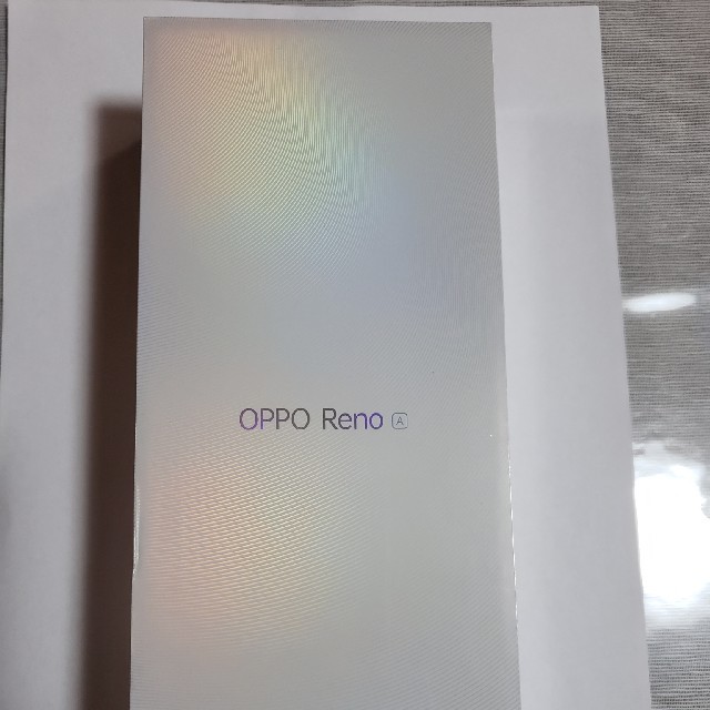 OPPO Reno A ブルー　新品未開封