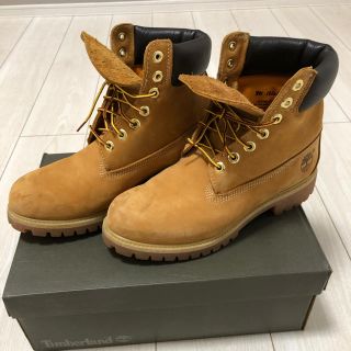 ティンバーランド(Timberland)のティンバーランド　ティンバ　ティンバー　6インチ　ブーツ　イエロー　スウェード (ブーツ)