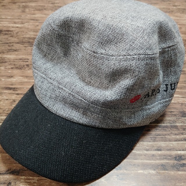 帽子 キャップ グレー×ブラック  メンズの帽子(キャップ)の商品写真
