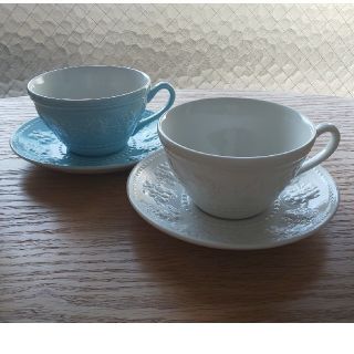 ウェッジウッド(WEDGWOOD)のウェッジウッド ティーカップ&ソーサー(グラス/カップ)